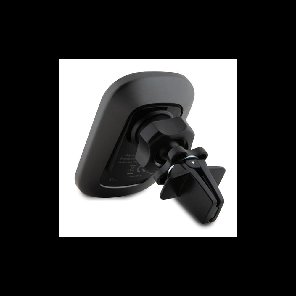 Uchwyt samochodowy do kartki / na szybę z ładowarką bezprzewodową Mercedes MEWCCGSLK 15W Silver Stars MagSafe czarny - 3