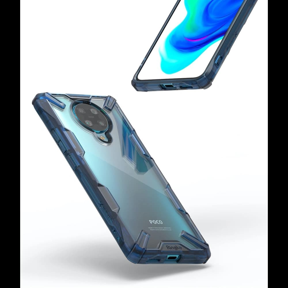 Ringke Fusion-X Pocophone F2 Pro/Redmi K30 Pro Space Blue - 2