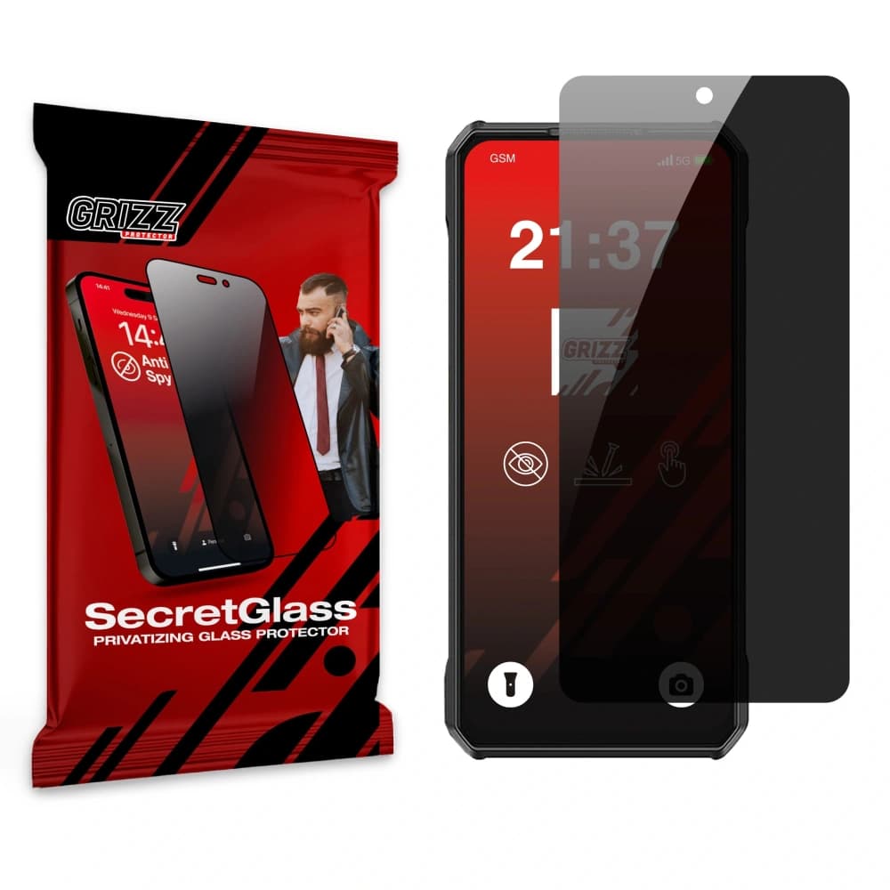 GrizzGlass Matte SecretGlass Ulefone Armor 30 Pro - 1