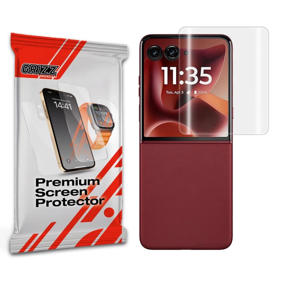 GrizzGlass Hydrofilm Motorola Razr 60 Ultra - 1