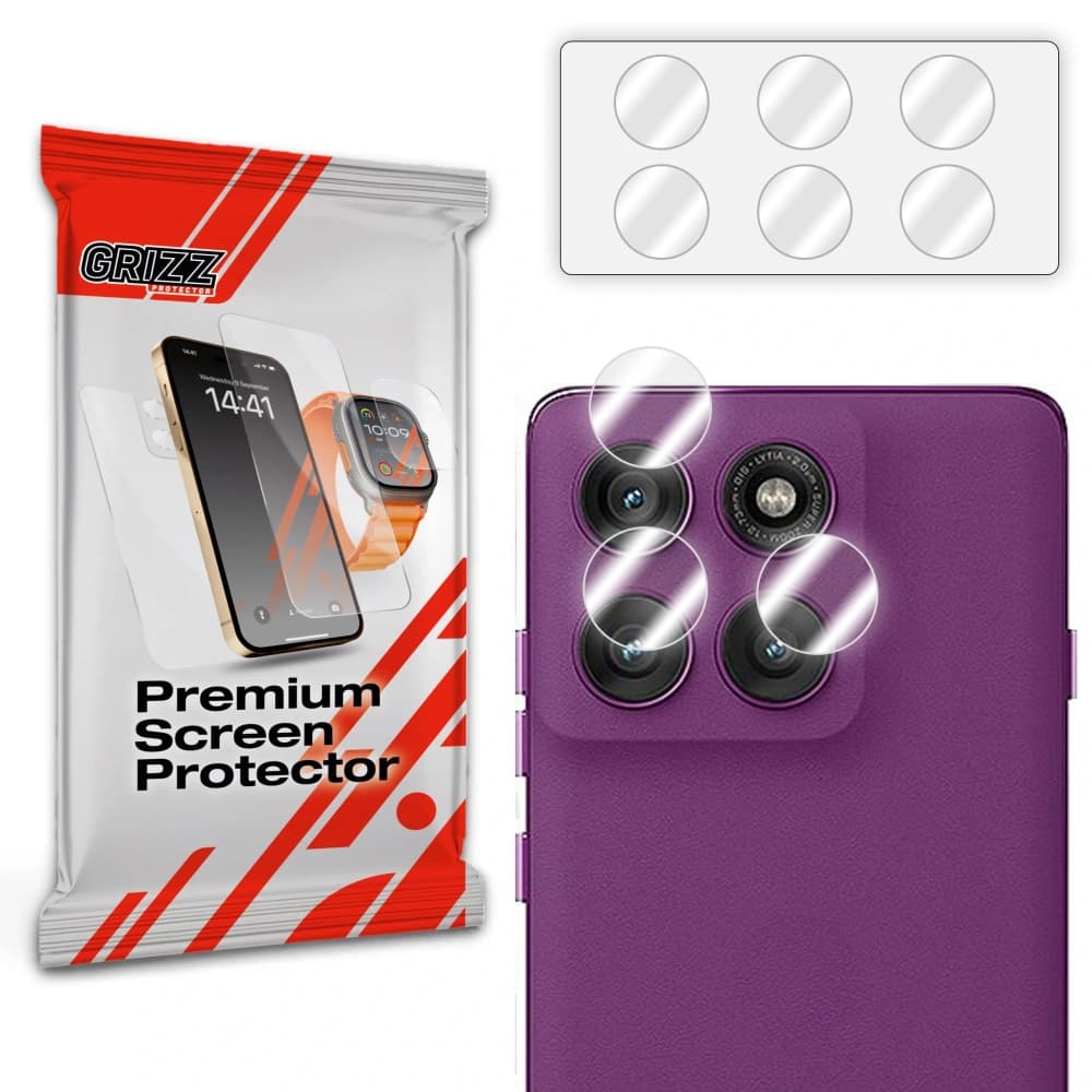 GrizzGlass HybridGlass Camera Motorola Edge 60 Pro - 1