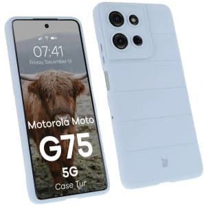 Bizon Case Tur Motorola Moto G75 5G hellblau