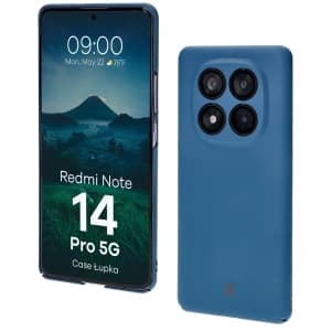 Bizon Case Lupka Xiaomi Redmi Note 14 Pro 5G blau