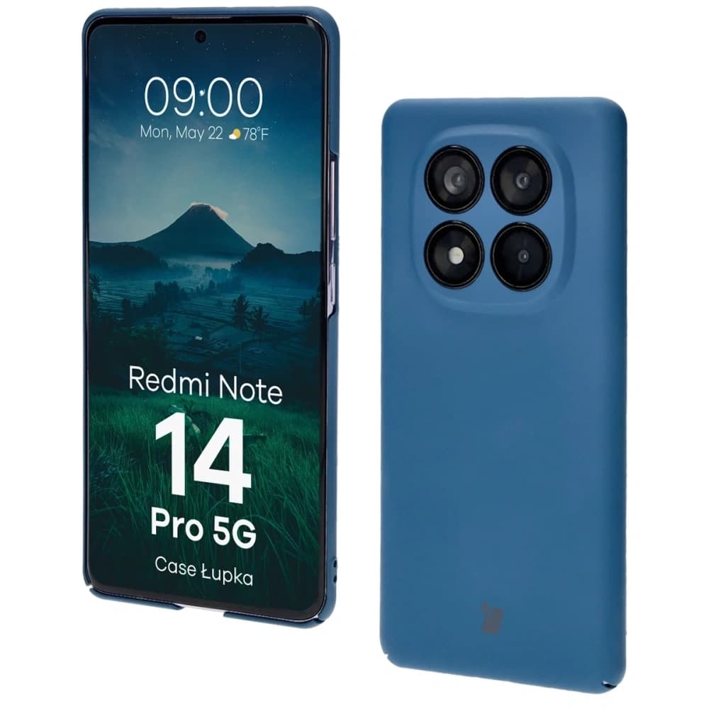 Bizon Case Lupka Xiaomi Redmi Note 14 Pro 5G blau - 1