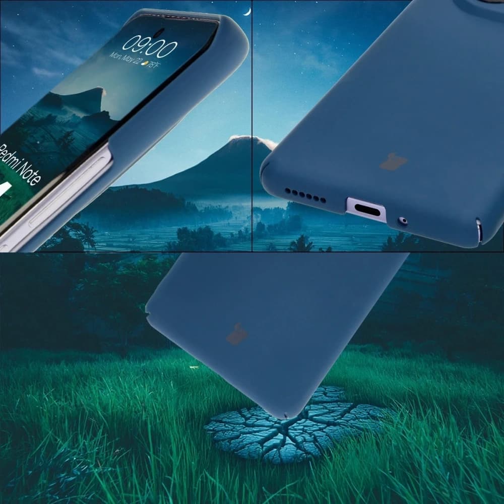 Bizon Case Lupka Xiaomi Redmi Note 14 Pro 5G blau - 5