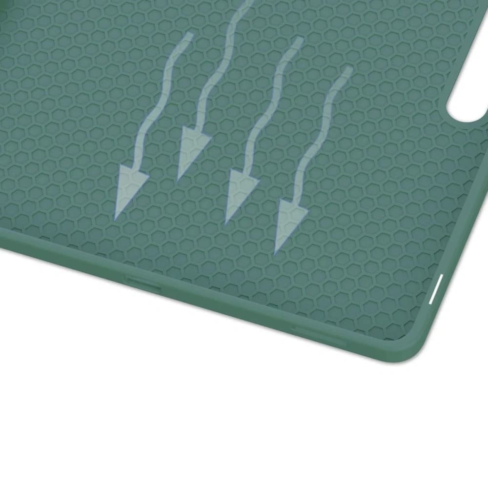 Bizon Case Tab Lizard Samsung Galaxy Tab S10 FE+ Plus dunkelgrün - 4