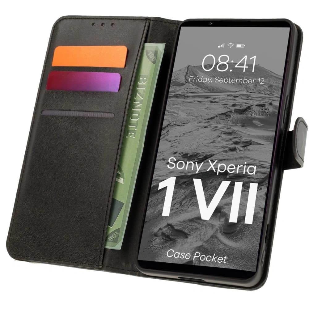 Bizon Case Pocket Xperia 1 VII schwarz - 1