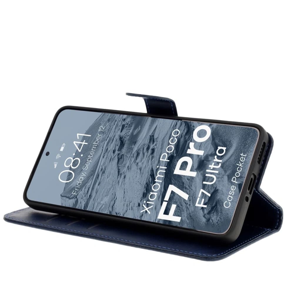 Bizon Case Pocket Xiaomi POCO F7 Pro / F7 Ultra navy blue - 5