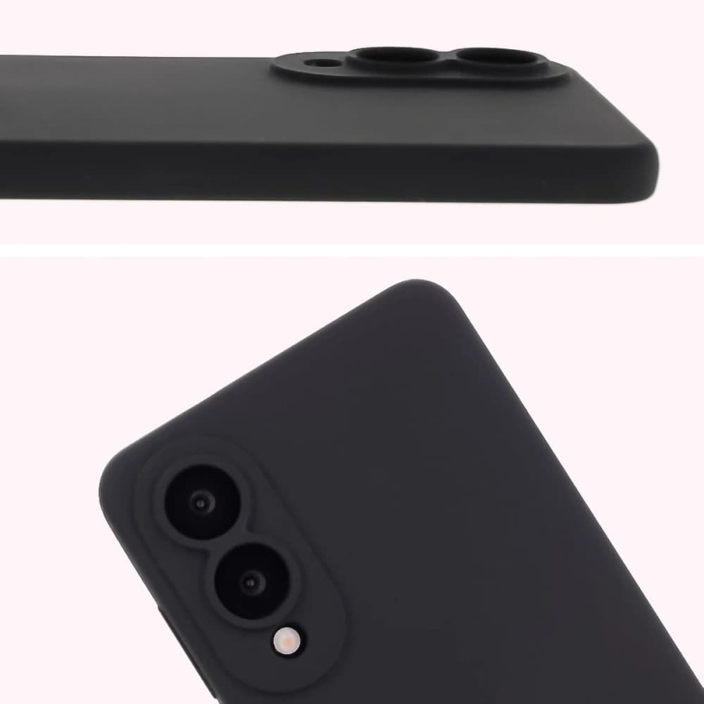 Bizon Soft Case Samsung Galaxy S25 Edge schwarz - 5