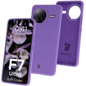 Bizon Soft Case Xiaomi POCO F7 Ultra lila