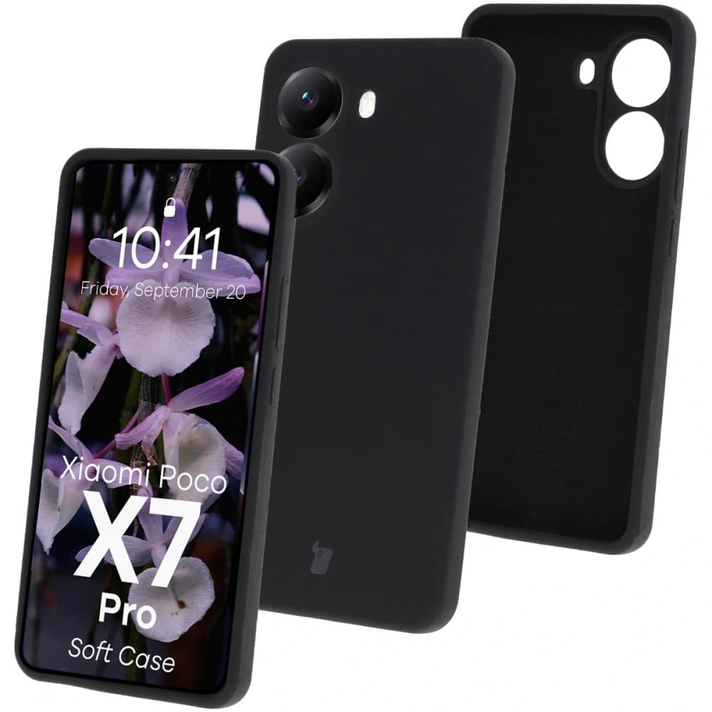 Bizon Soft Case Xiaomi POCO X7 Pro schwarz - 1