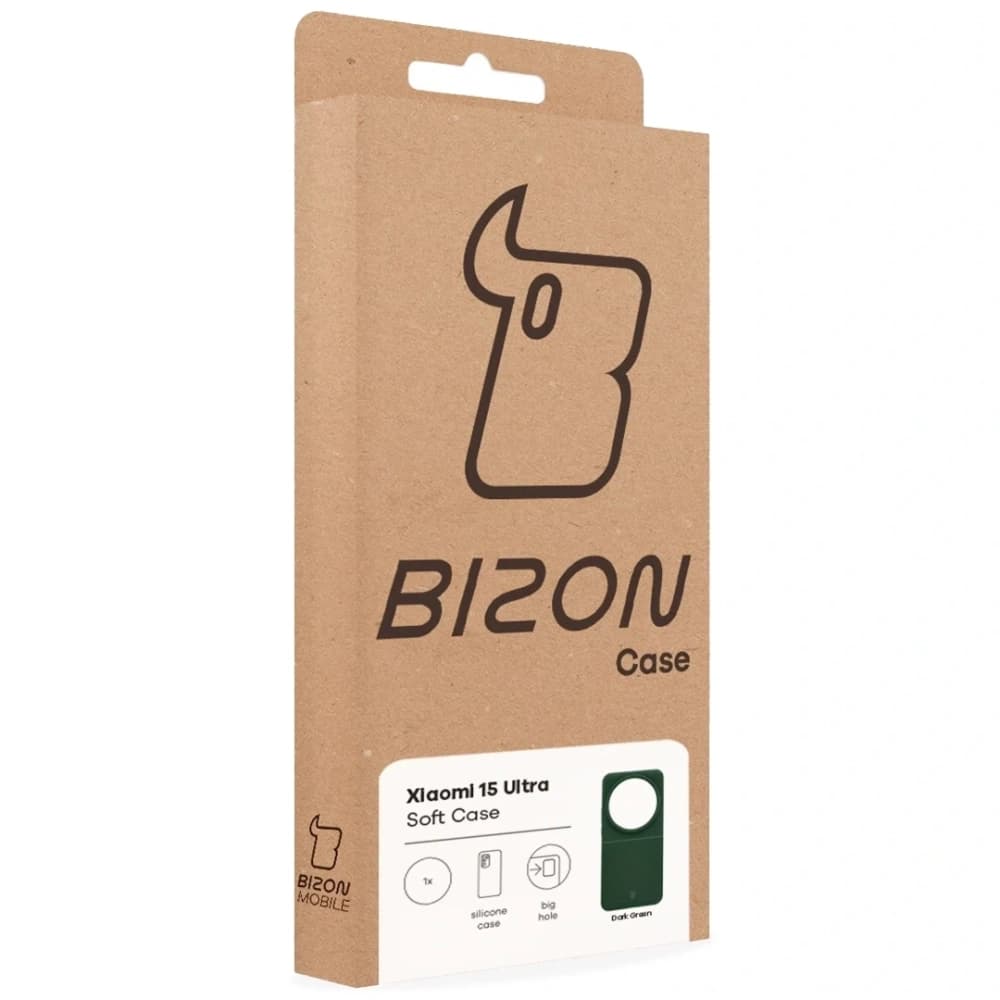 Bizon Soft Case Xiaomi 15 Ultra dark green - 7