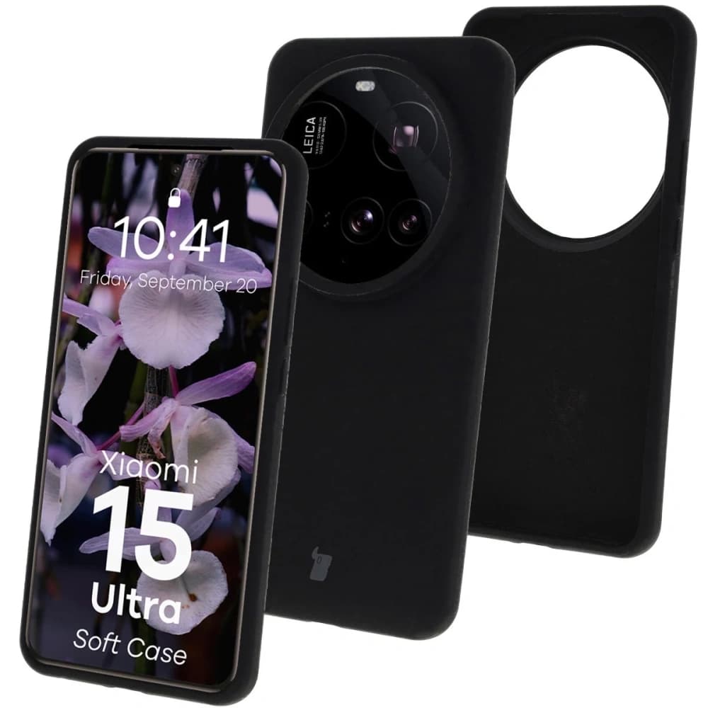 Bizon Soft Case Xiaomi 15 Ultra black - 1