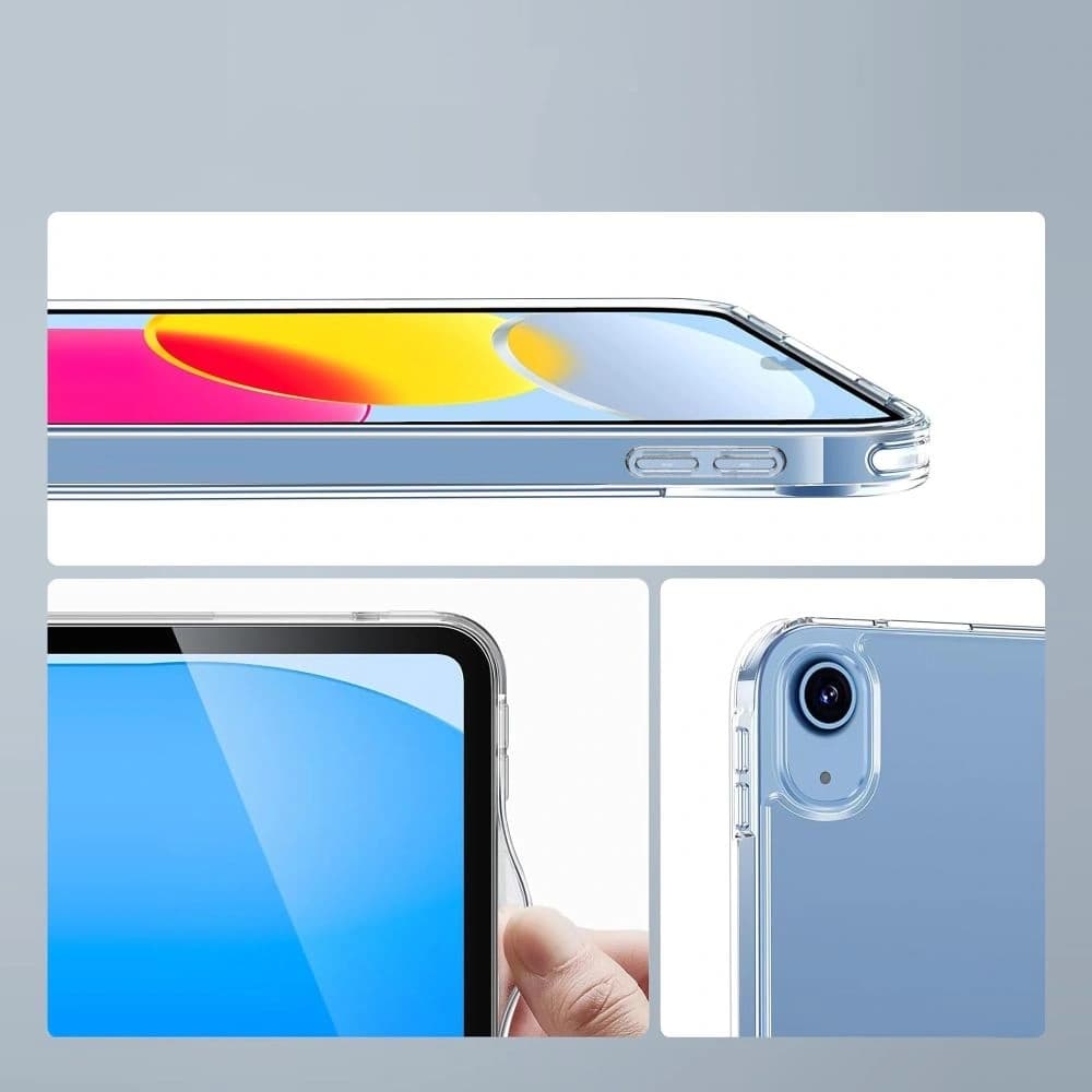 Etui Tech-Protect Flexair Hybrid Apple iPad 10.9" 2022 / 11" 2025 Clear - 2