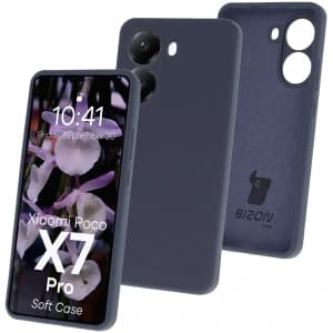 Bizon Soft Case Xiaomi POCO X7 Pro dunkelblau