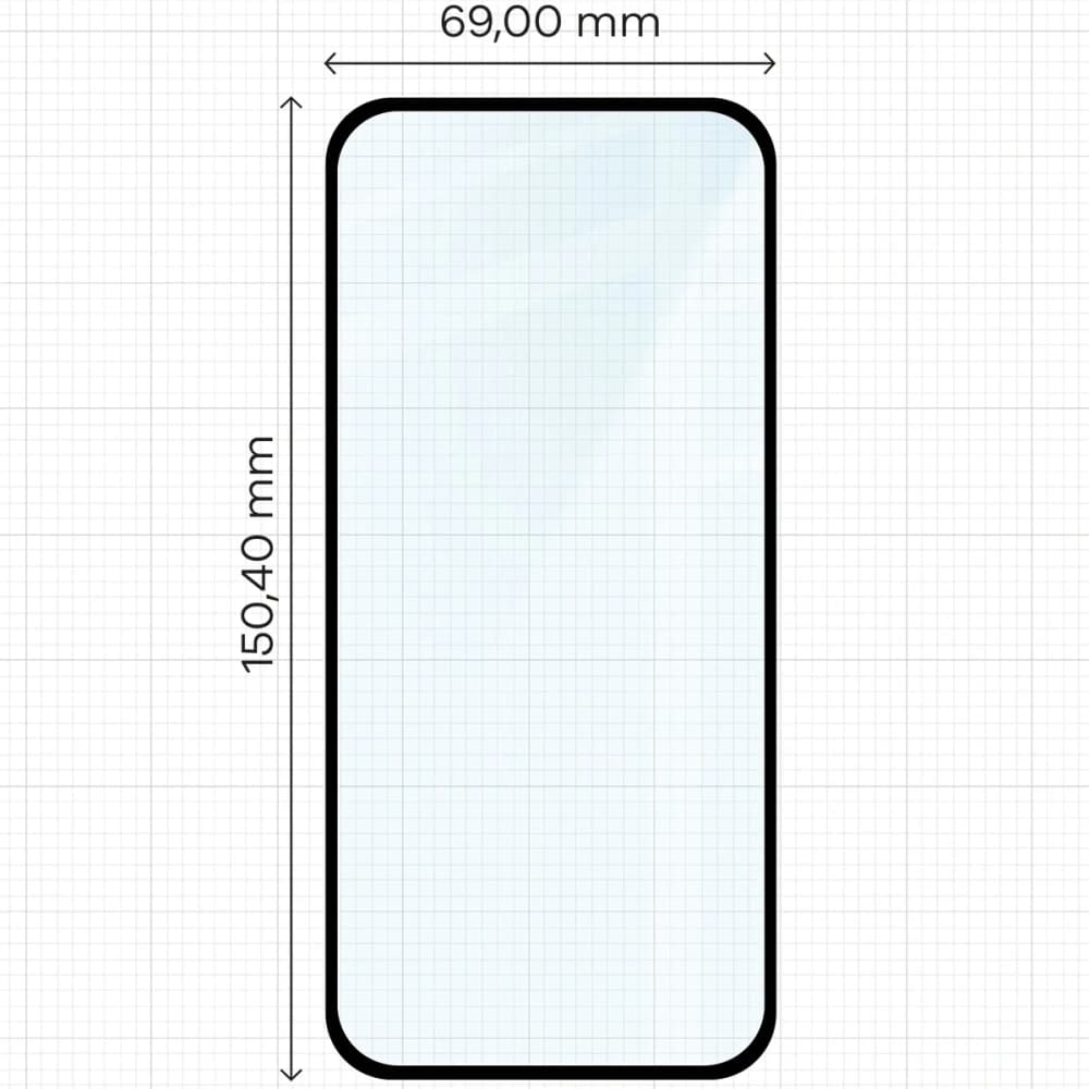 Bizon Edge 2 Pack 2x gehärtetes Glas + Linsenschutz Pixel 9a - 2