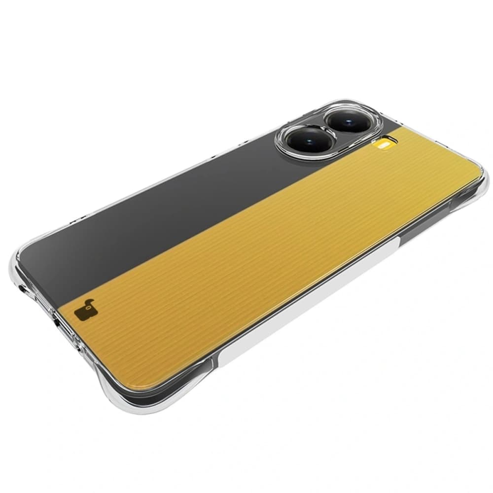 Bizon Case Clear Pack Hülle + 2x Displayschutzglas Xiaomi POCO X7 Pro - 7