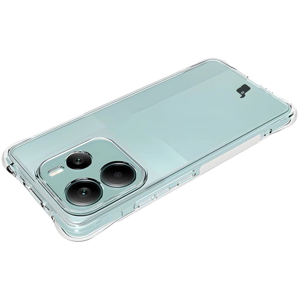 Bizon Case Clear Pack Hülle + 2x Displayschutzglas für Xiaomi Redmi Note 14 5G - 5