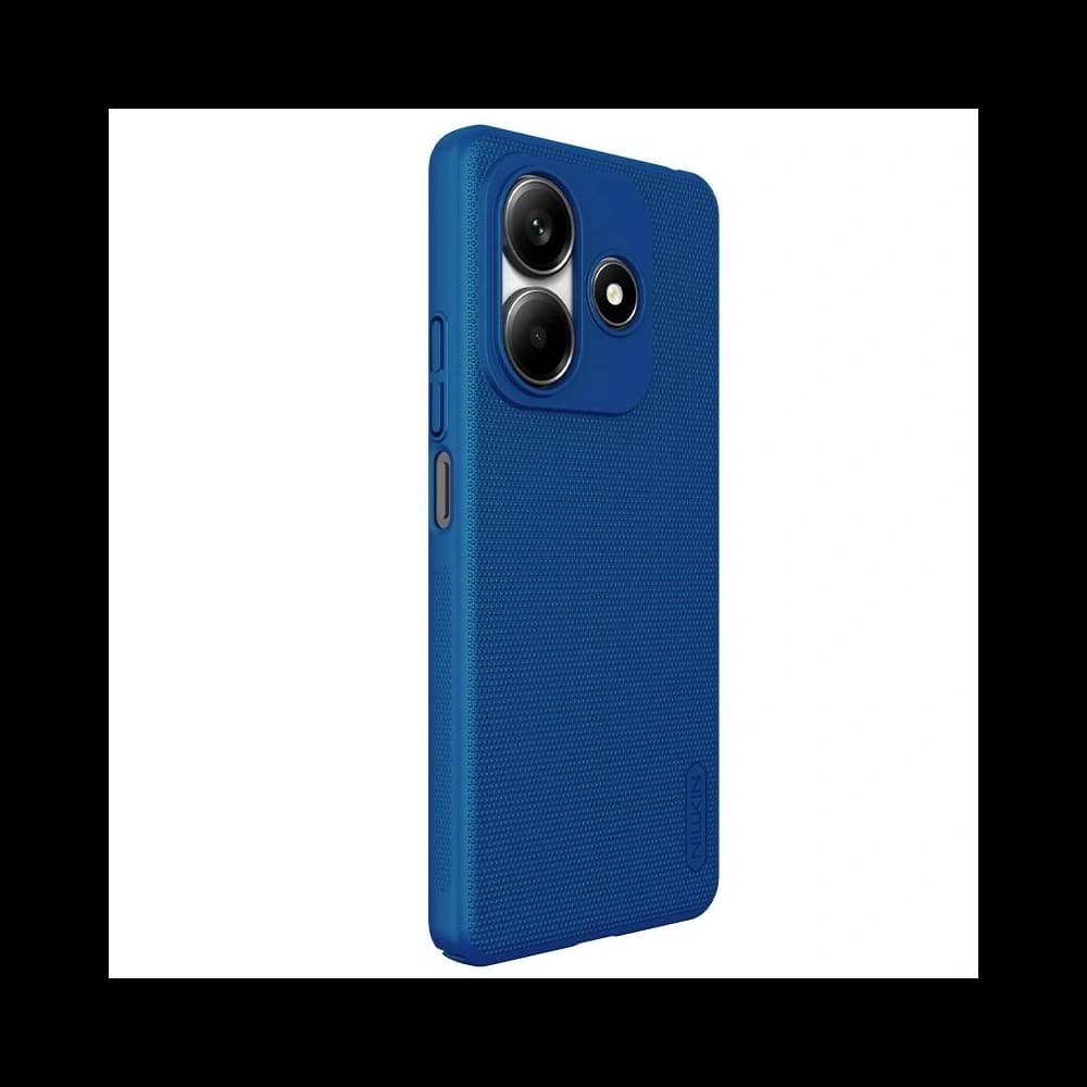 Nillkin Super Frosted Shield Xiaomi Redmi Note 14 5g, Peacock Blue / Niebieski - 3