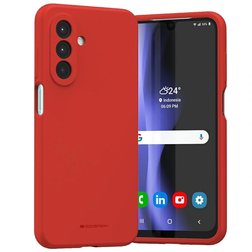 Mercury Silikonhülle Samsung Galaxy A26 rot - 1