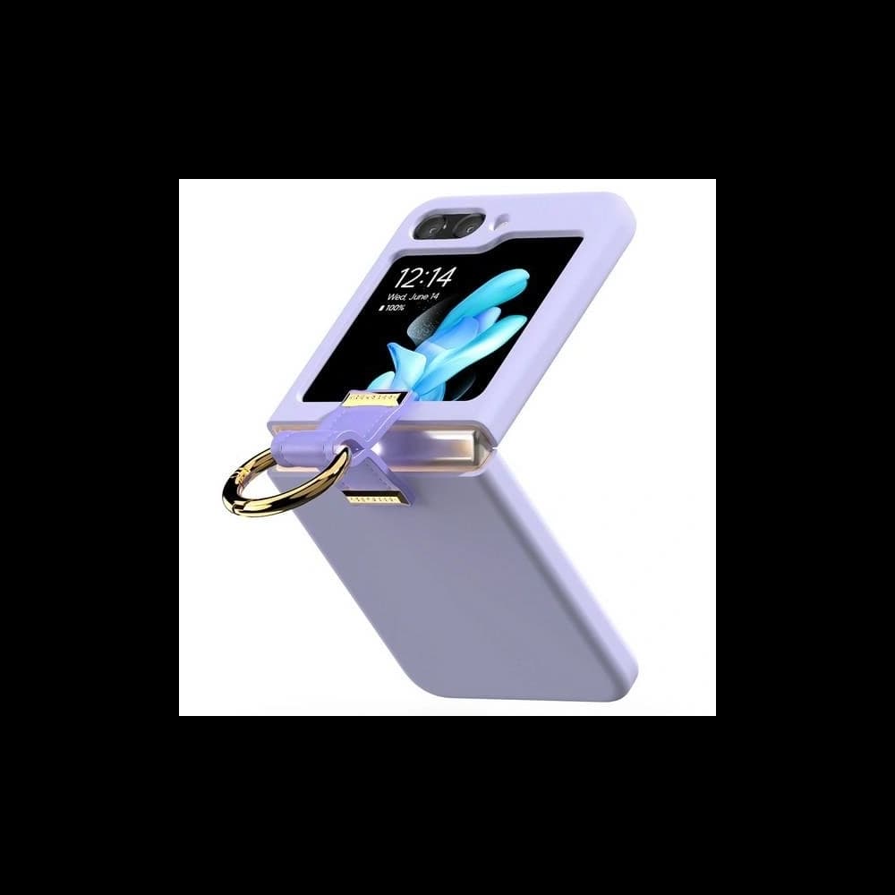Mercury Gold Ring Case für Samsung Galaxy Flip 6 / 7 FE lila - 1