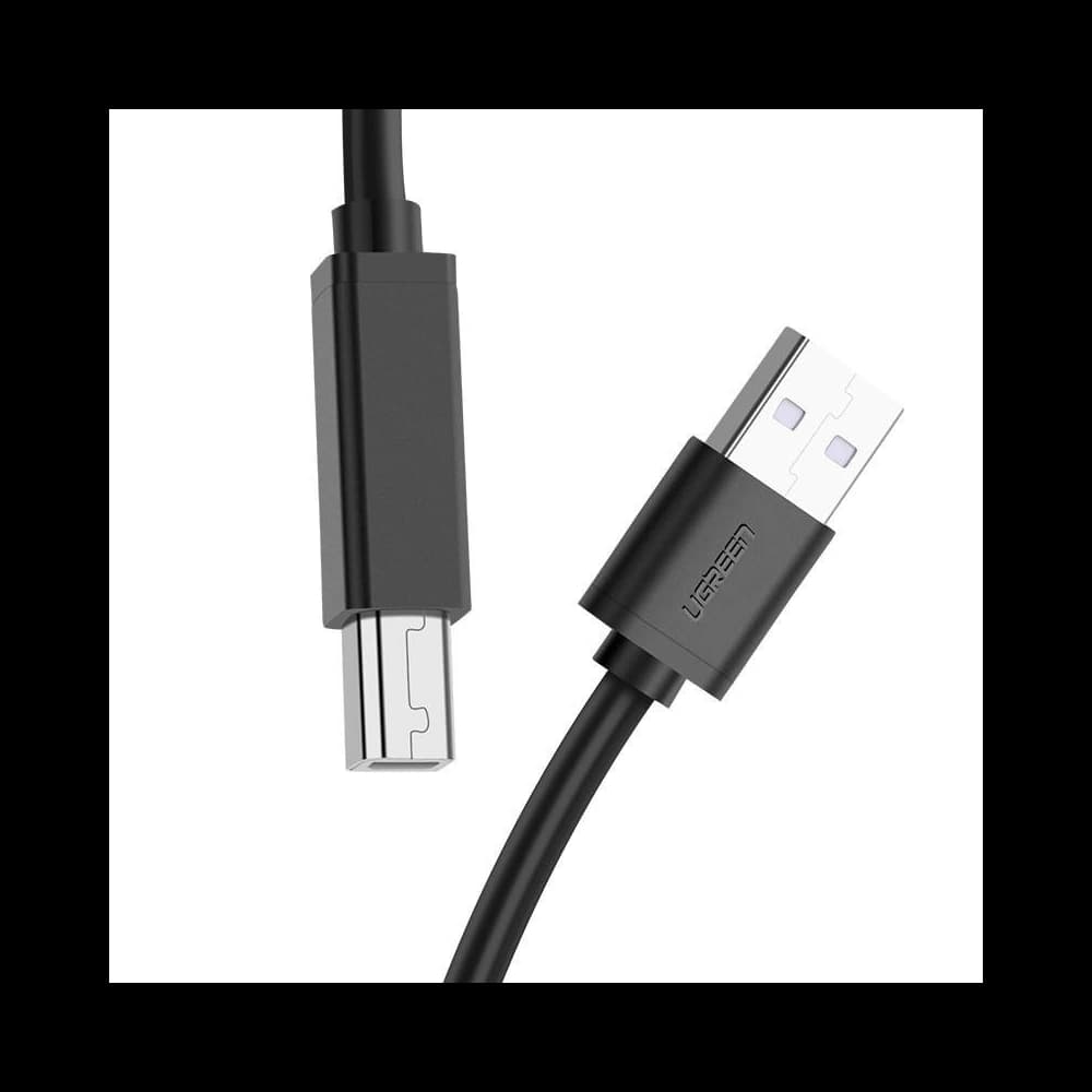 UGREEN US122 USB 2.0 A-B Cable for Printer 10m (Black) - 2