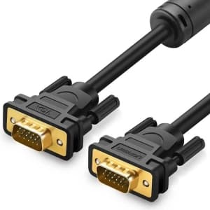 VGA UGREEN VG101 Kabel, FullHD, 3m (schwarz)