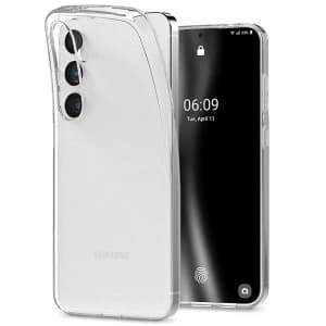 Mercury Jelly Clear Case Samsung Galaxy S24+ Plus clear