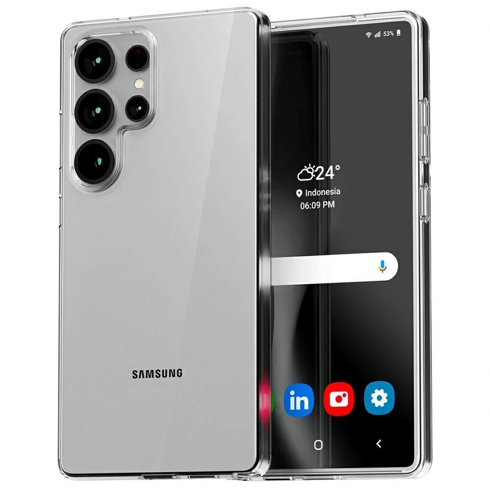 Mercury Jelly Clear Case Samsung Galaxy S25 Ultra clear - 1