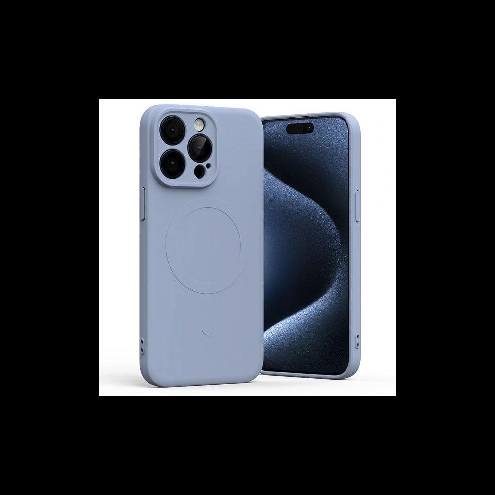 Mercury MagSafe Semi-Silikonhülle für Apple iPhone 15 Pro Max Lavendel - 1