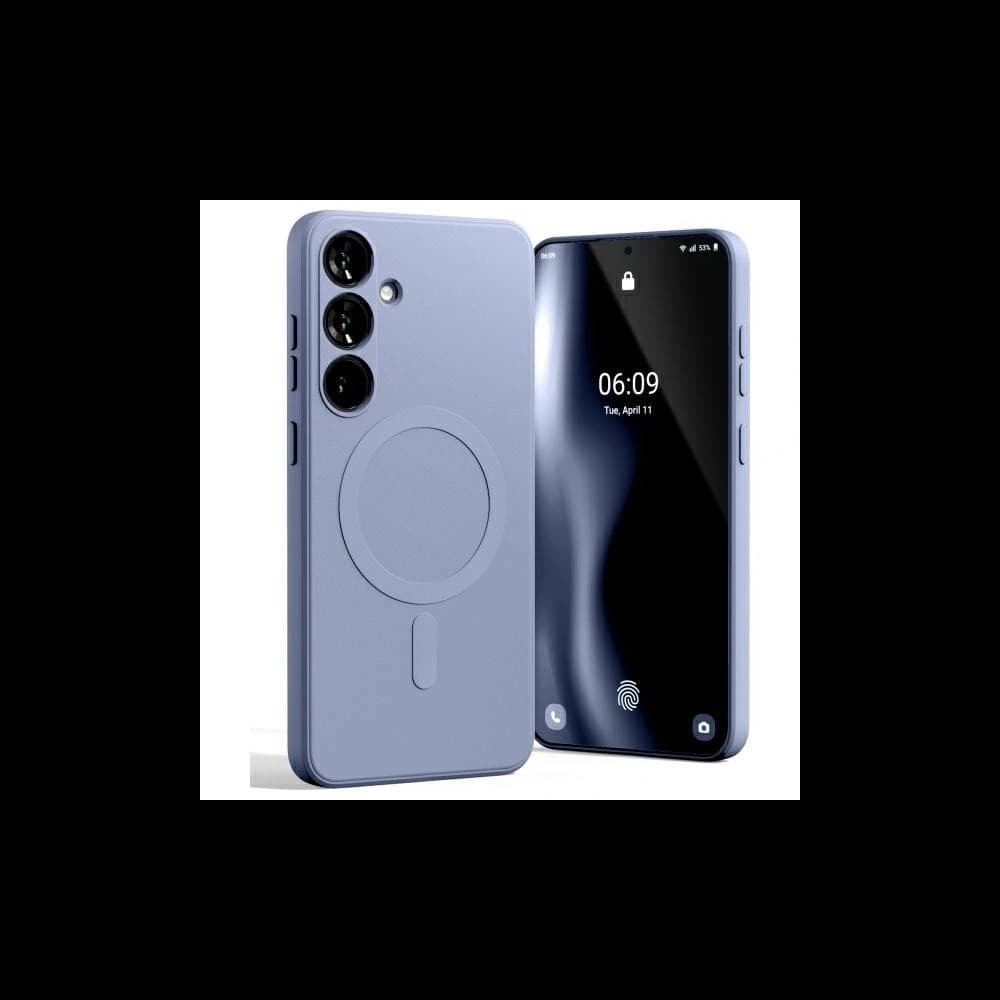 Mercury MagSafe Semi-Silikon-Hülle Samsung Galaxy S24 FE Lavendel - 1