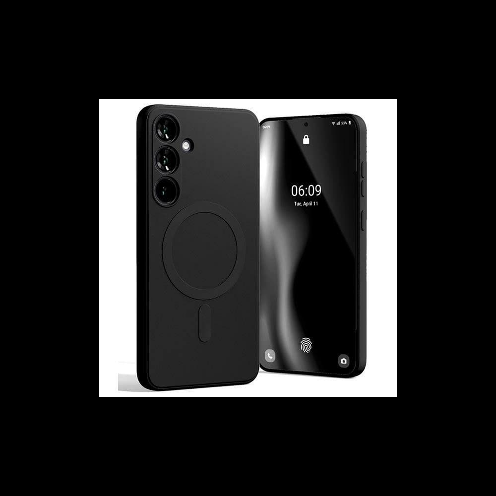 Mercury MagSafe Semi-Silicone Case Samsung Galaxy S24+ Plus black - 1