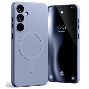 Etui Mercury MagSafe Semi-Silicone do Samsung Galaxy S24+ Plus lawenda