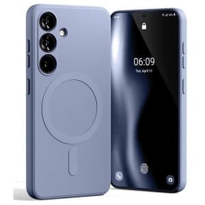 Mercury MagSafe Semi-Silicone Case Samsung Galaxy S24 lavender