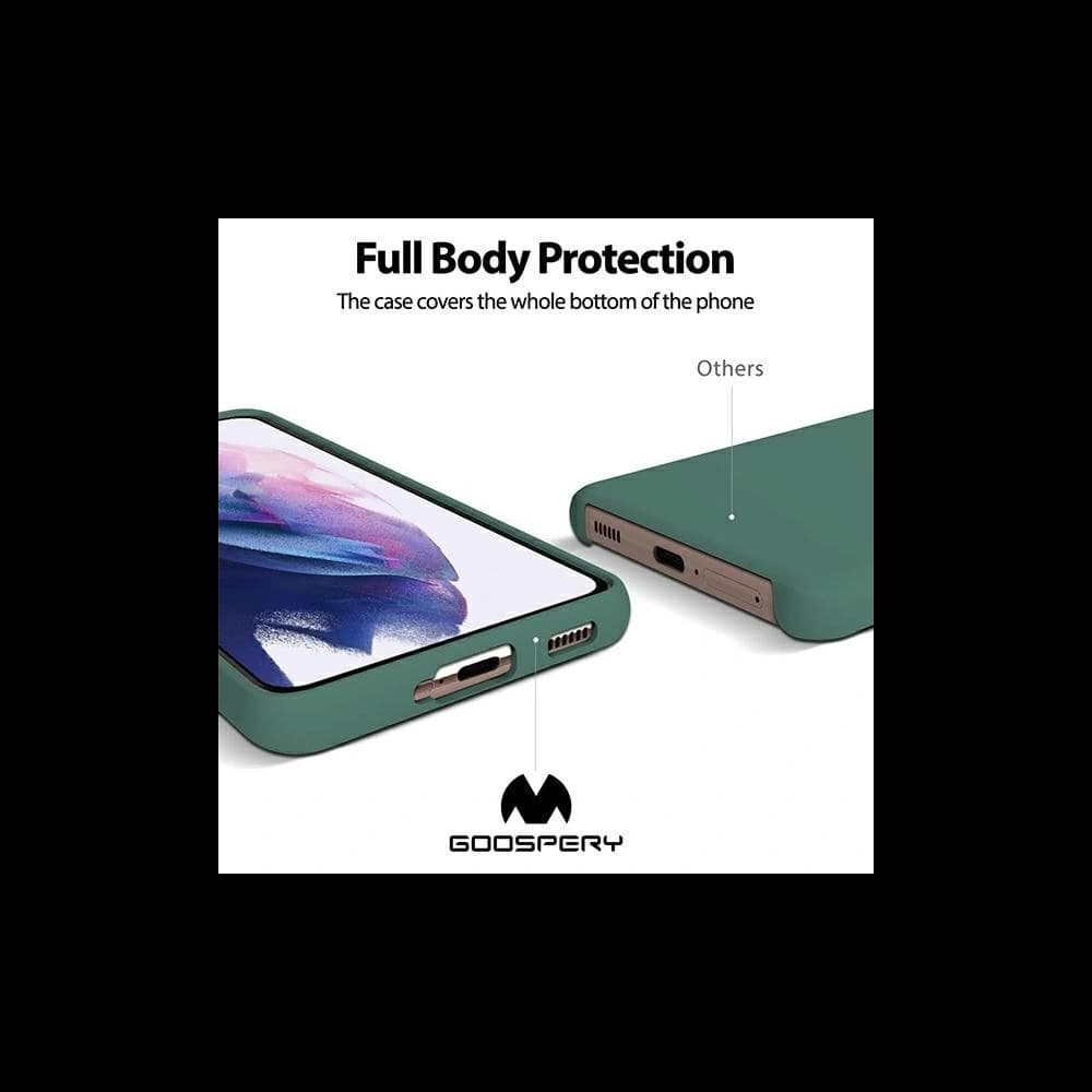 Mercury Silicone Case Apple iPhone 15 Pro green - 3