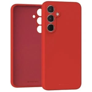 Mercury Silicone Case Samsung Galaxy A35 red