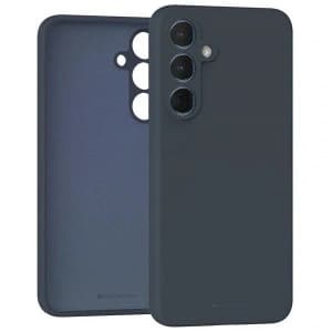Etui Mercury Silicone do Samsung Galaxy A55 granatowy