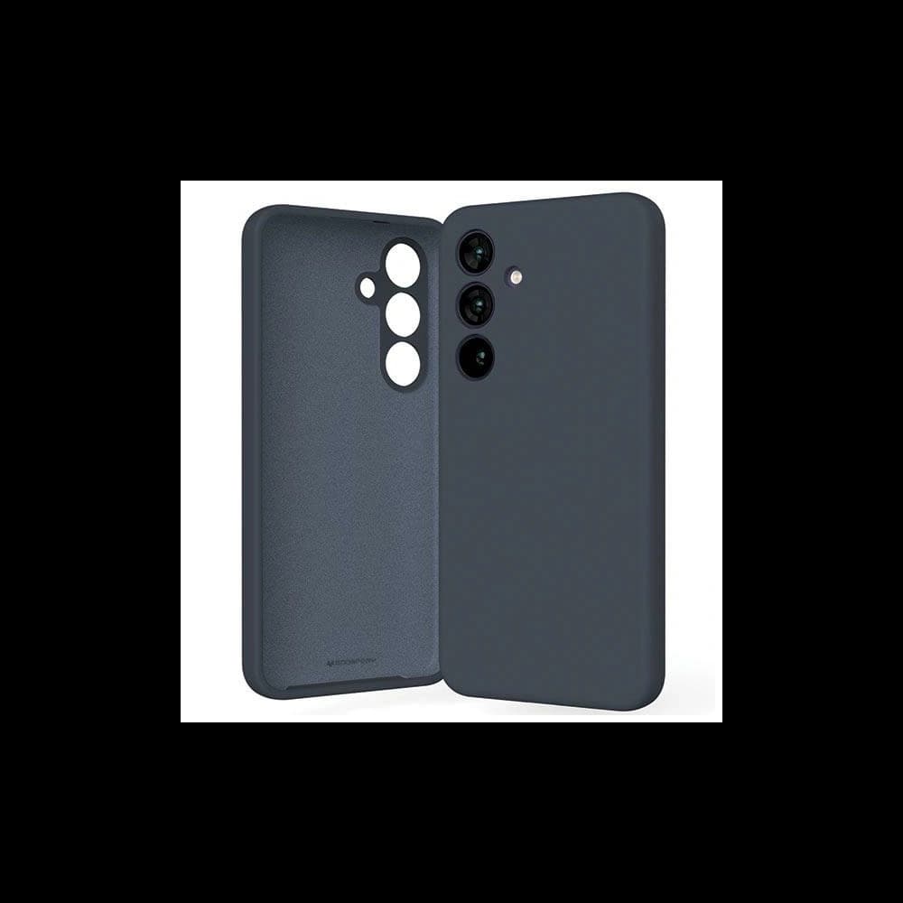 Mercury Silikonhülle Samsung Galaxy S24 navyblau - 1