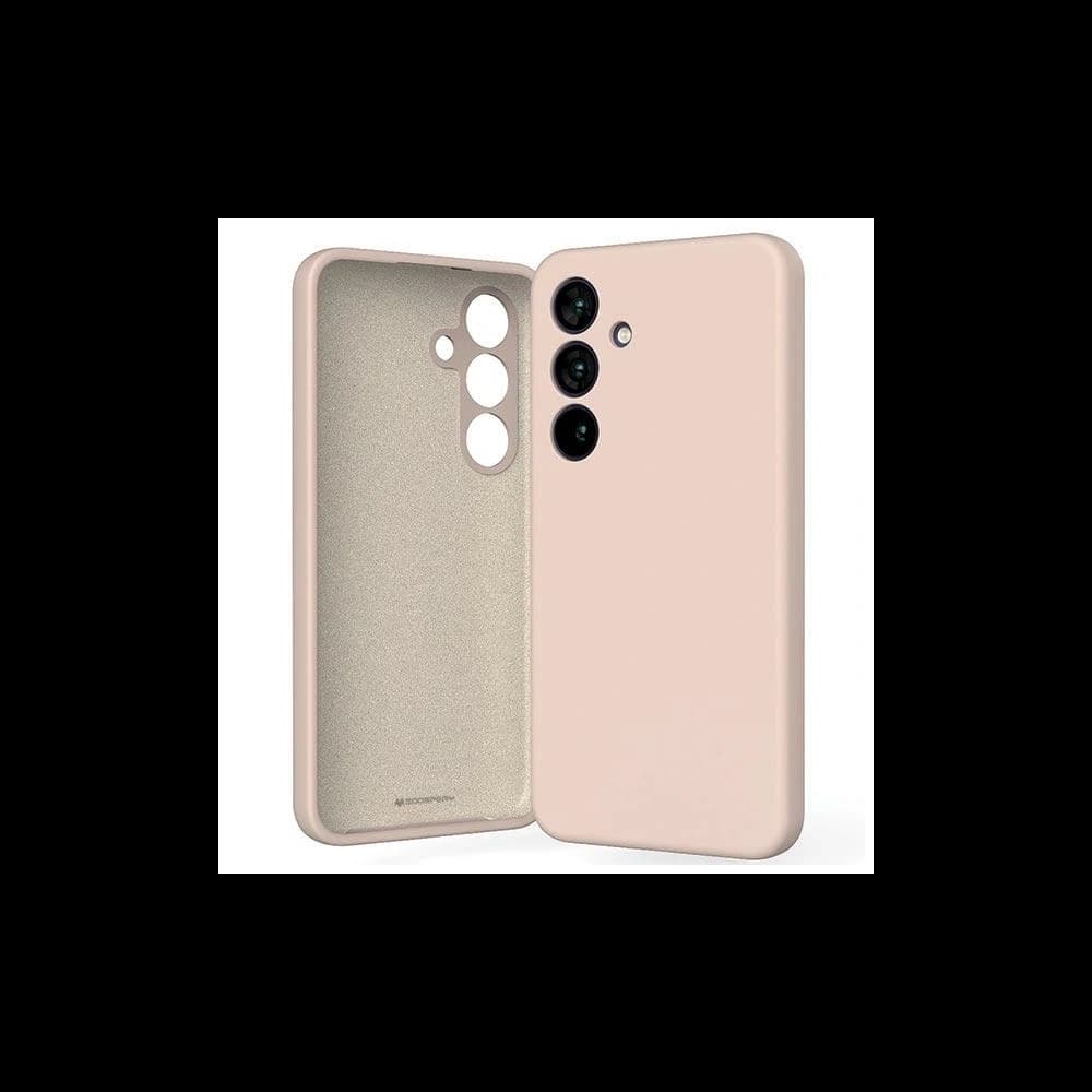 Mercury Silicone Case Samsung Galaxy S24 pink sandy - 1