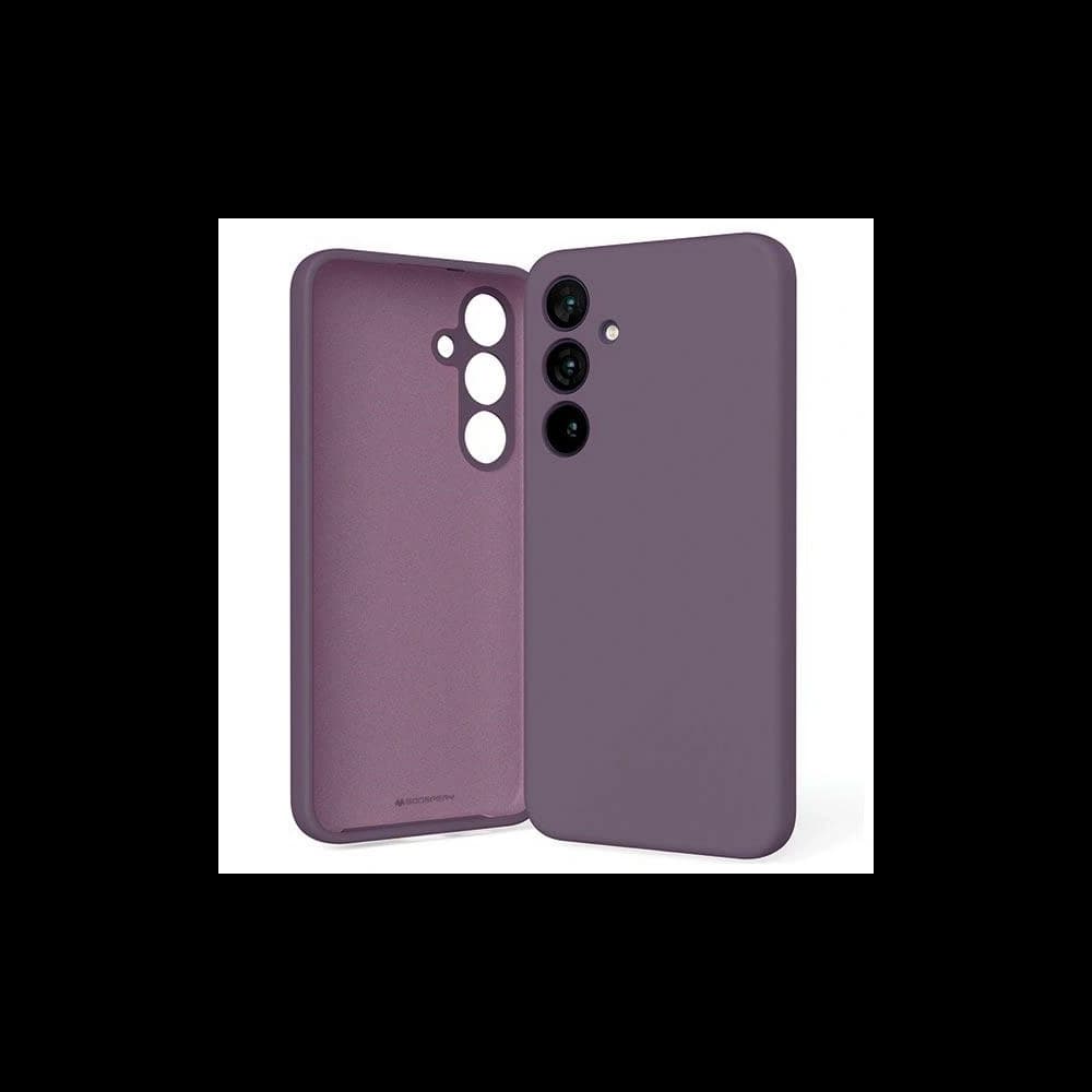 Mercury Silicone Case Samsung Galaxy S24+ Plus purple - 1