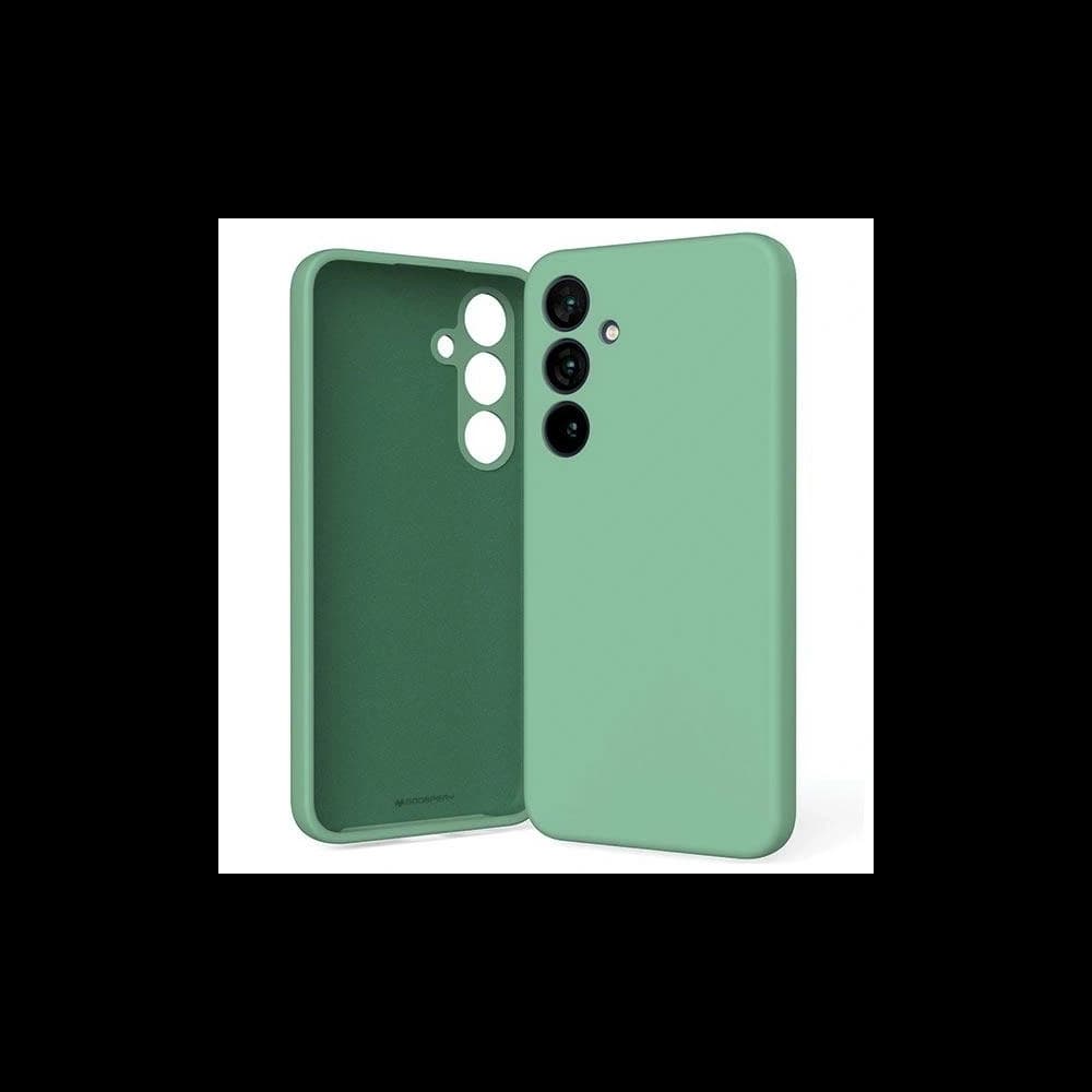 Mercury Silicone Case Samsung Galaxy S24+ Plus green - 1