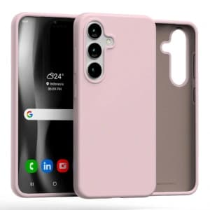 Mercury Silikonhülle Samsung Galaxy S25 pink sandig