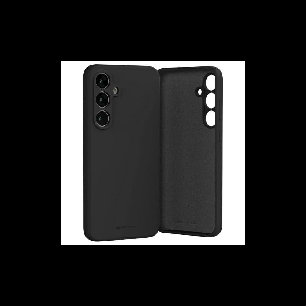 Mercury Silikonhülle Samsung Galaxy S24 FE schwarz - 1