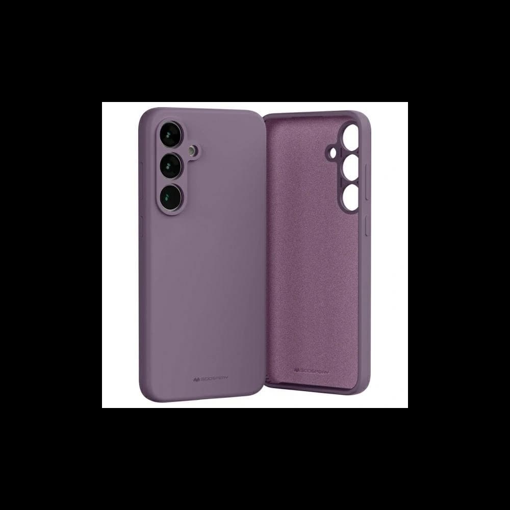Mercury Silicone Case Samsung Galaxy S24 FE purple - 1