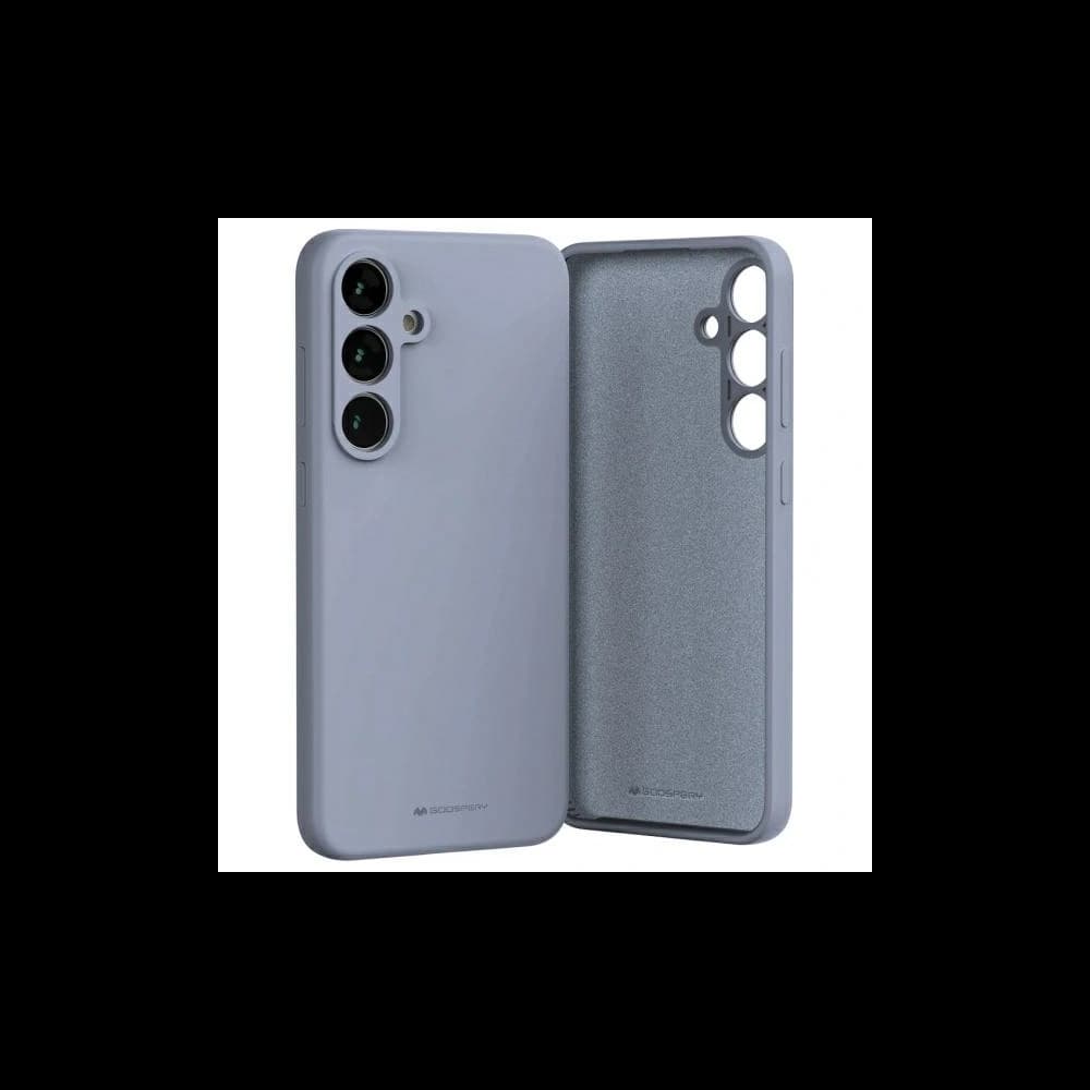 Mercury Silicone Case Samsung Galaxy S24 FE lavender grey - 1
