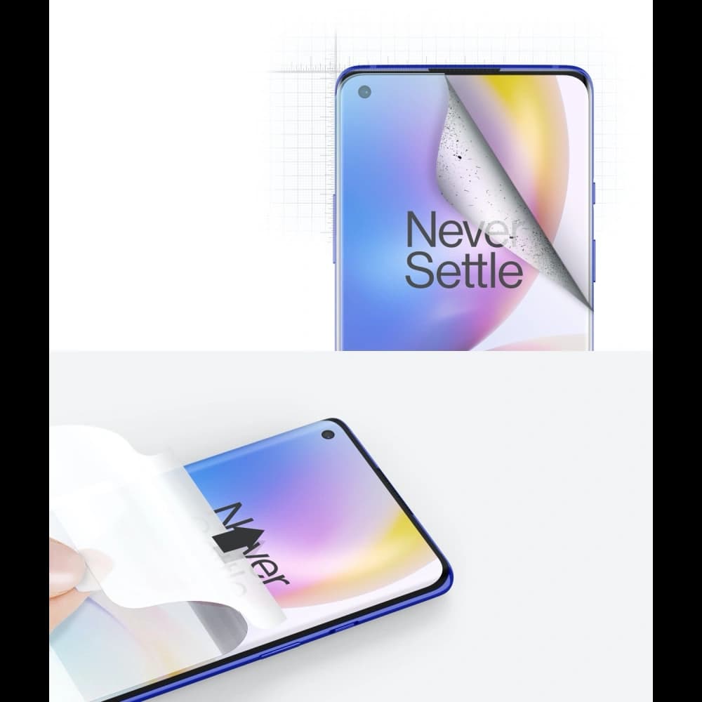Ringke OnePlus Hydrogel-Folie Dual Easy Wing Full Cover 8 Pro [2 PACK] - 3