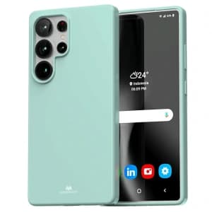 Mercury Soft Case Samsung Galaxy S25 Ultra mintgrün