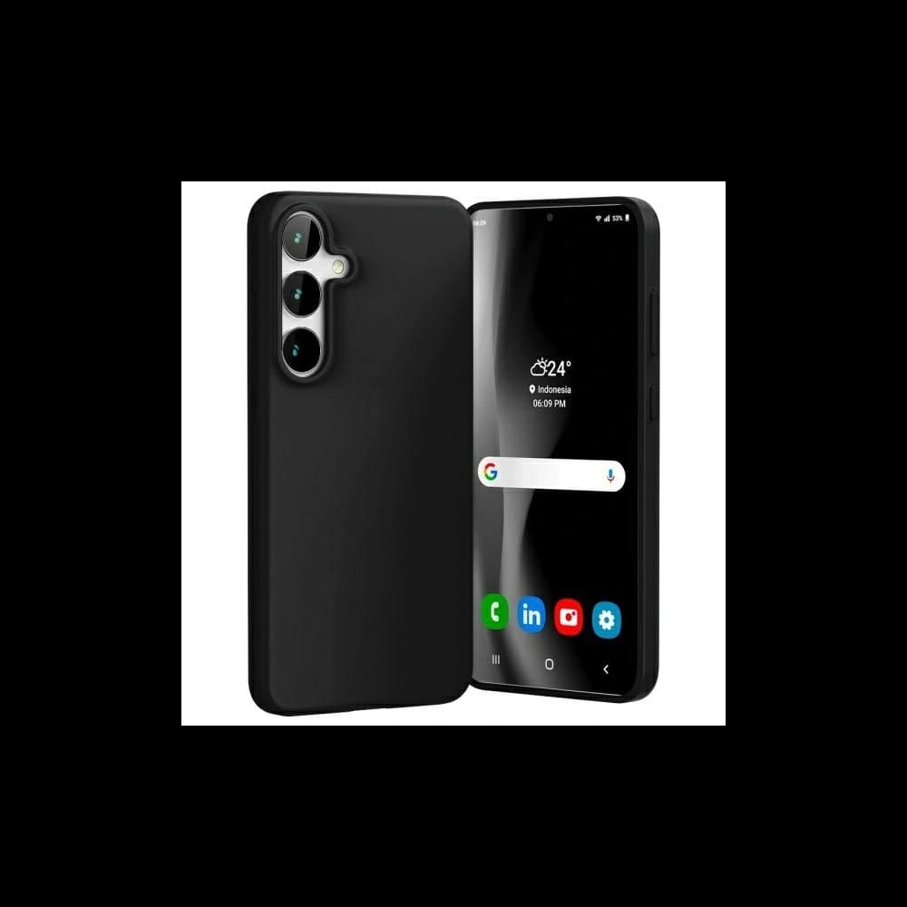 Mercury Soft Case Samsung Galaxy S24 FE black - 1