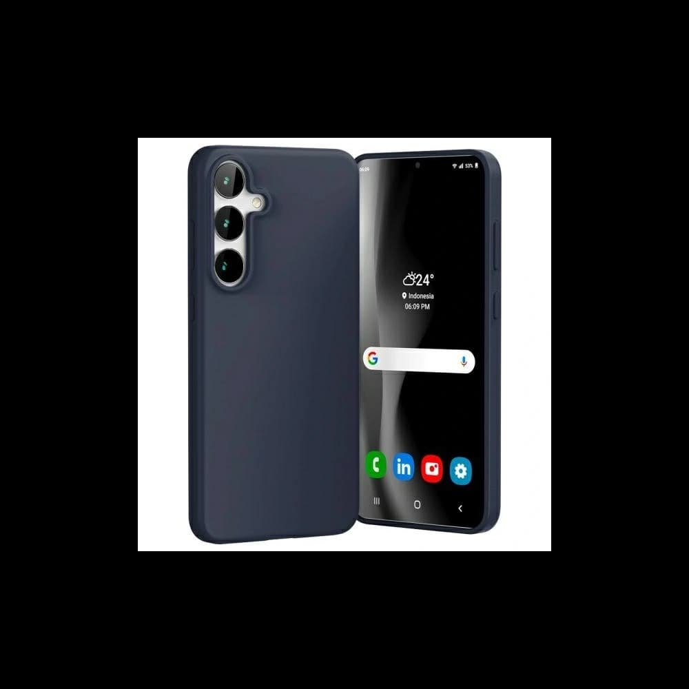 Mercury Soft Case Samsung Galaxy S24 FE navy blue - 1