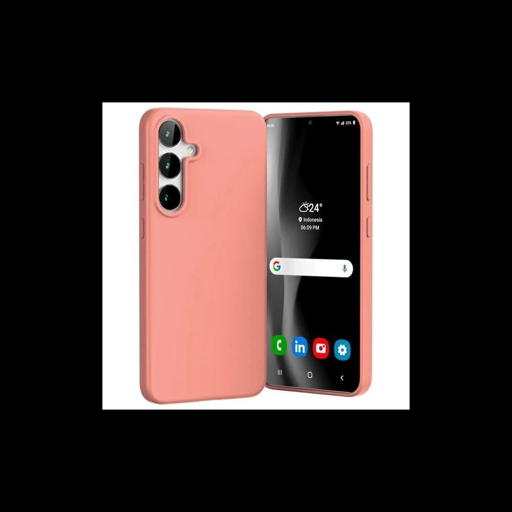 Mercury Soft Case Samsung Galaxy S24 FE pink - 1